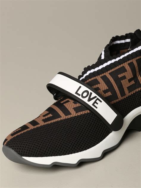 fendi fur sneakers|fendi sneakers for women.